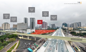 VỊ TRÍ SUN FELIZA SUITES XUÂN THỦY